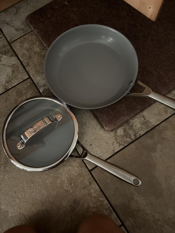 Ninja® Ceramic Pro 12-Piece Cookware Set (Midnight Blue)