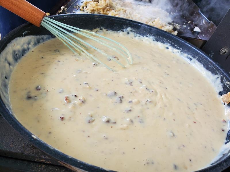Best sausage gravy made in this pan!