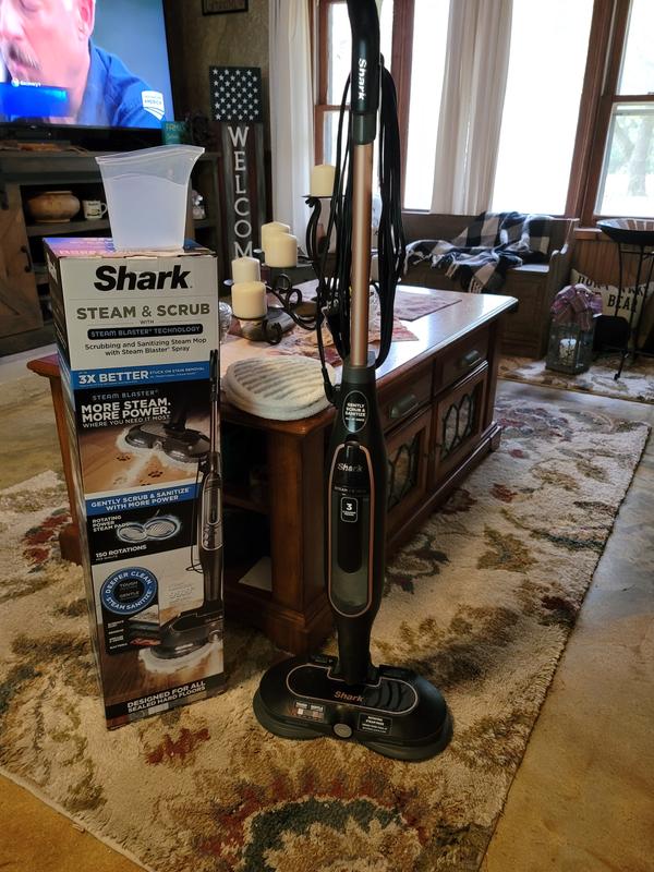 Shark Steam and Scrub Steam Mop with Steam Blaster 