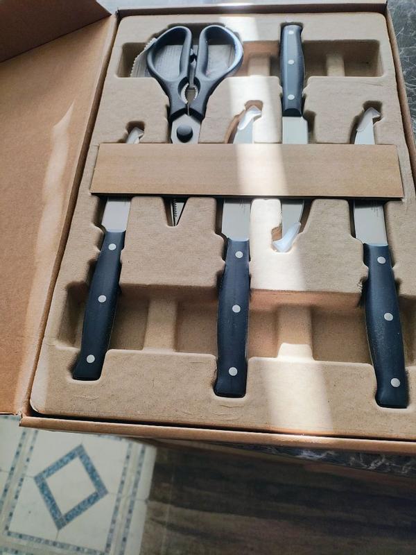 Ninja NeverDull® 10-Piece German Steel Knife Set with Removable