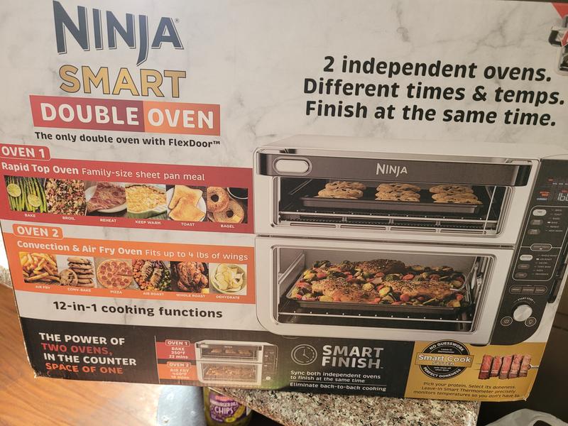 Ninja 12-in-1 Double Air Fry Oven with FlexDoor + Reviews