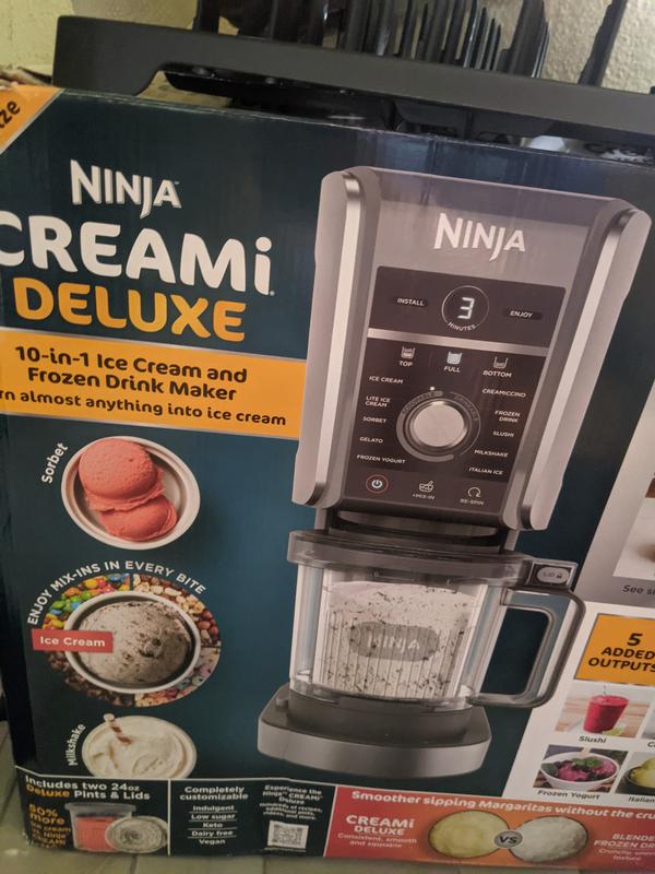 Refurbished Ninja Creami Deluxe 11-in-1 Ice Cream Maker $119.99