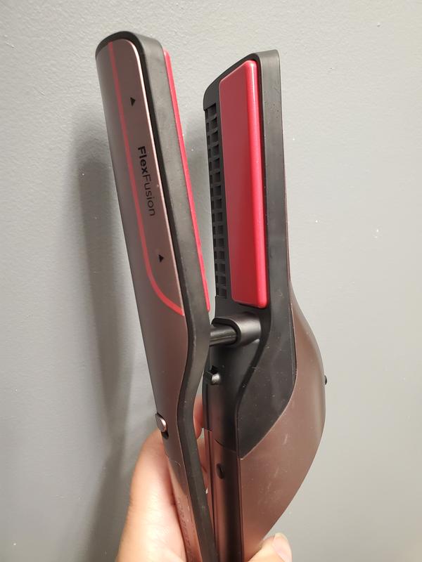 Volume brush, dryer, buttons and straightener