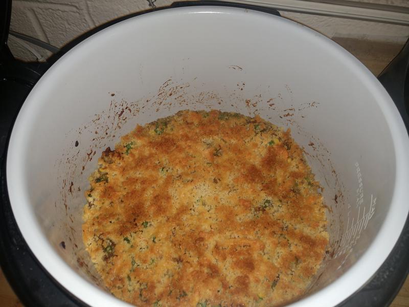 Cheesy Beef and Rice Casserole!  (Thanks again Salted Pepper!)