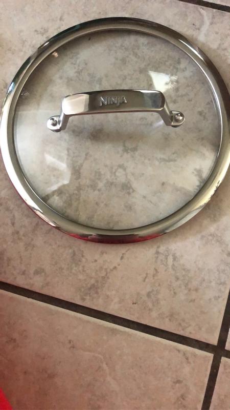 Ninja Foodi NeverStick Premium 3.5-Quart Saucepan with Glass Lid - C30235