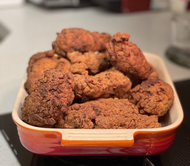 Crispy Fried Chicken (Southern Buttermilk)