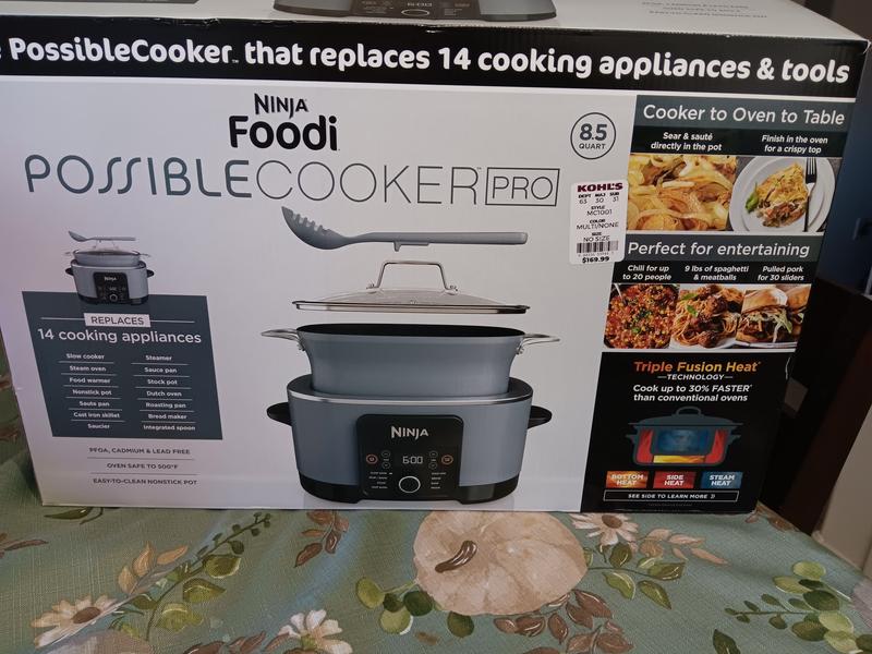 Kitchen & Dining Ninja MC1001 Foodi PossibleCooker PRO 8.5 Quart