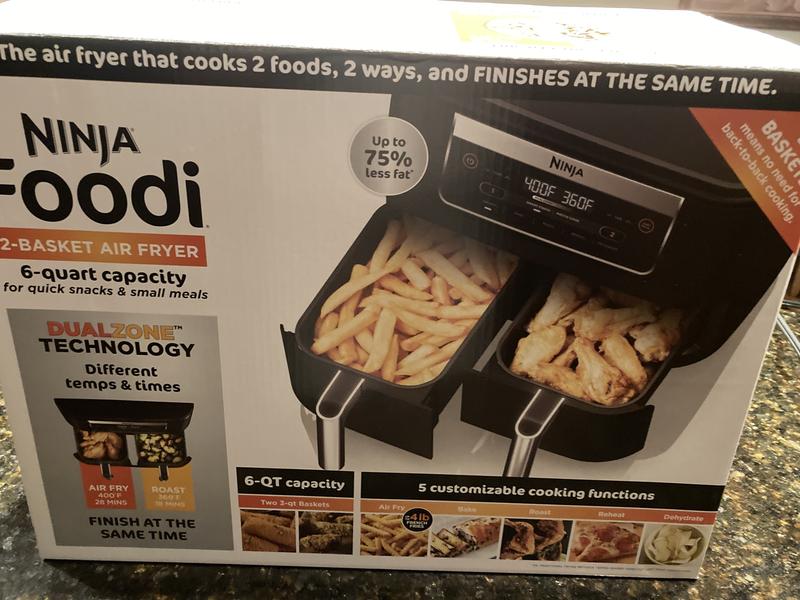 Reviews for NINJA Foodi 6 qt. 5-in-1 2-Basket Air Fryer with