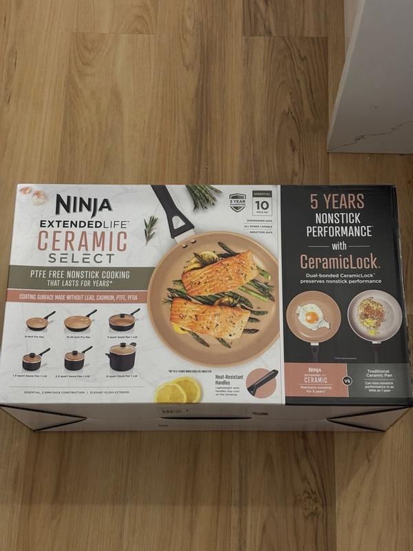 Ninja Extended Life™ Ceramic Select 10-Piece Cookware Set | SharkNinja