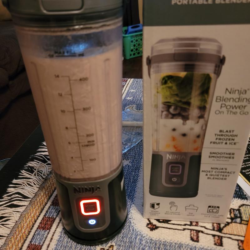 Trying to blend with crushed ice and liquids