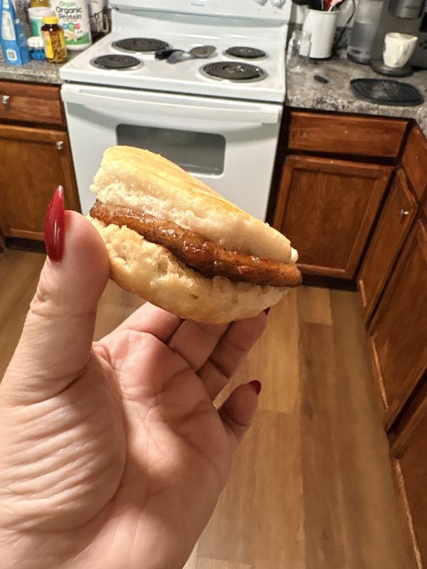 Even a reheated store bought biscuit comes out perfect