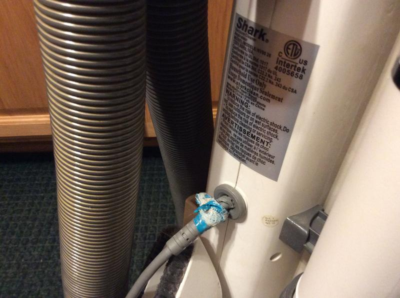 Cord splitting at base