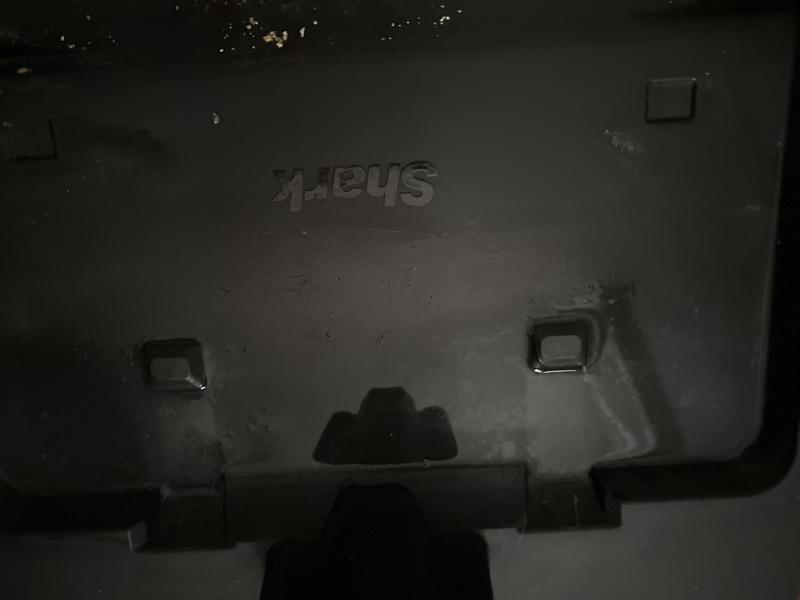 Hard to see and after 24 hours of vac off the tray