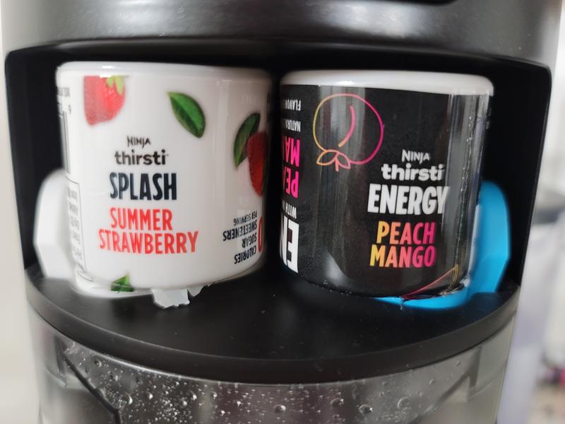 Ninja Thirsti ENERGY Peach Mango Flavored Water Drops