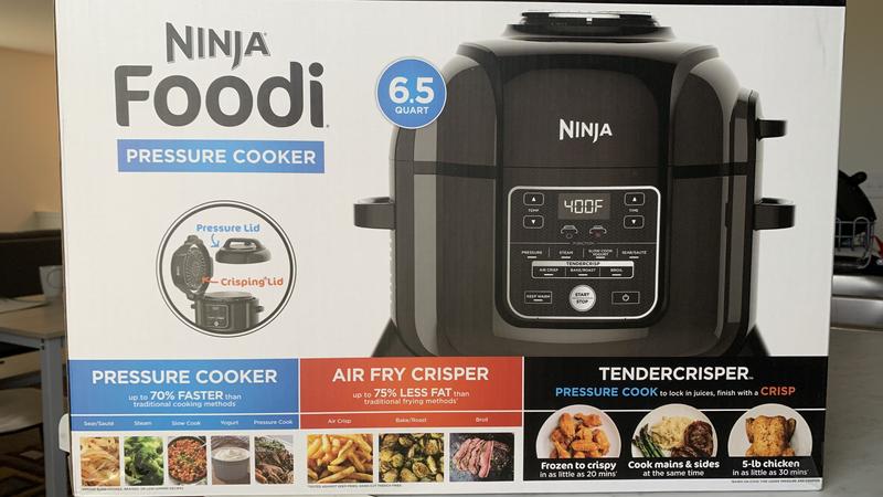 Ninja Foodi OP302 6.5-qt Pressure Cooker Air Fryer Tendercrisper