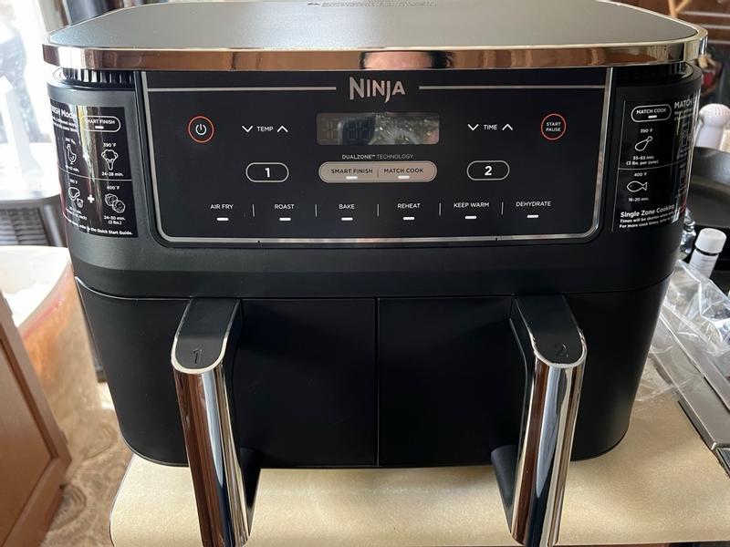 Ninja AD350CO Foodi 10 Quart 6-in-1 DualZone XL 2-Basket Air Fryer wit -  Jolinne