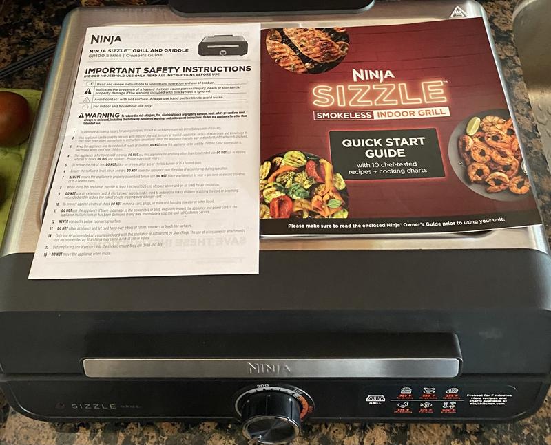 Ninja Sizzle Smokeless Indoor Grill