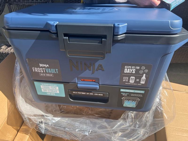 FrostVault™ 50 qt (47 L) Hard Cooler Shark Ninja FB151CBL | Tanguay