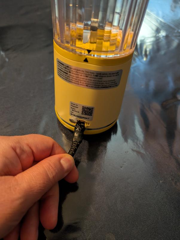 USB completely melted to unit