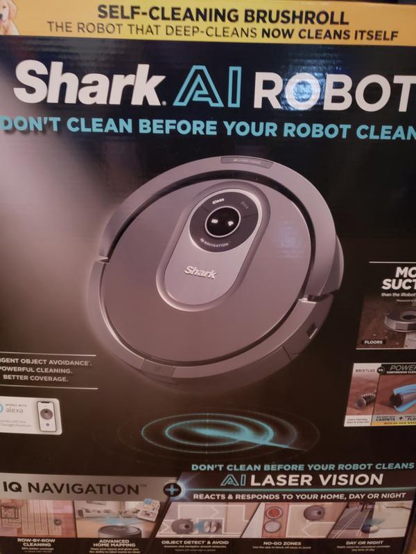 限定価格Shark AI Robot Vacuum RV2001 with IQ Navigation, Home Mapping, AI