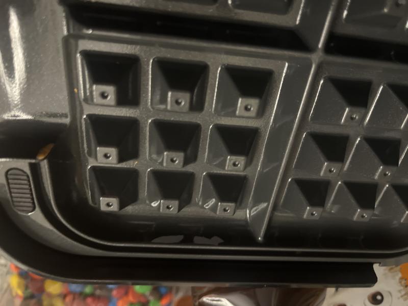 The Teflon chipped here