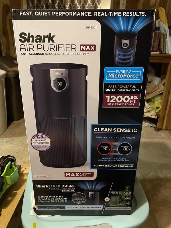 Shark Air Purifier MAX with Anti-Allergen Nanoseal and HEPA Air