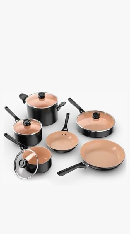 Ninja Extended Life™ Ceramic Select 10-Piece Cookware Set | SharkNinja