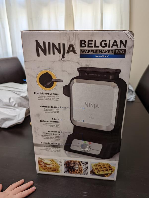 1 year later with my Ninja Belgian Waffle Maker!