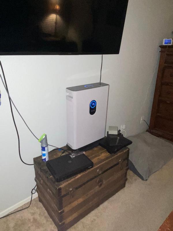 Works great in our master Bedroom! Highly recommend this purifier.