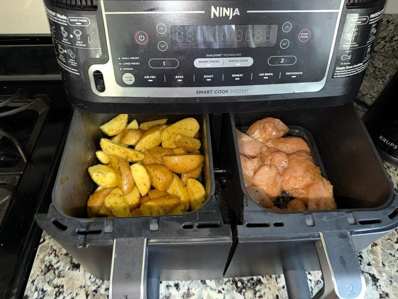 Ninja Foodi 10-QT Dual Air Fryer | DualZone