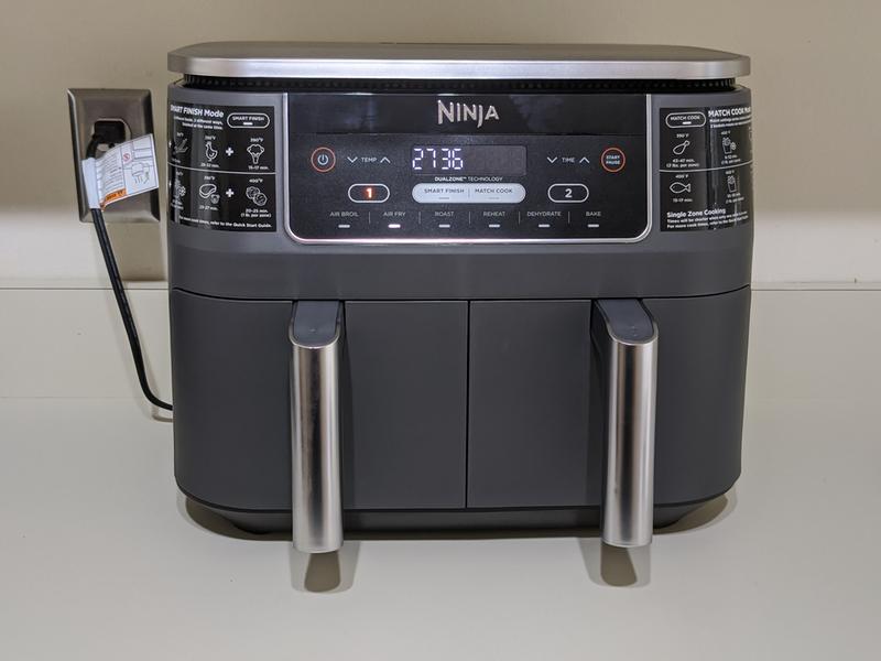 Ninja Foodi 6-in-1 8-Quart Dual-Zone Air Fryer with Smart Probe & Rack -  20648923