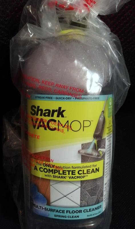 Shark Multi-Surface Cleaner 2 Liter Bottle VCM60 VACMOP Refill, Spring  Clean Scent, 67 Fl Oz (Packaging may vary)