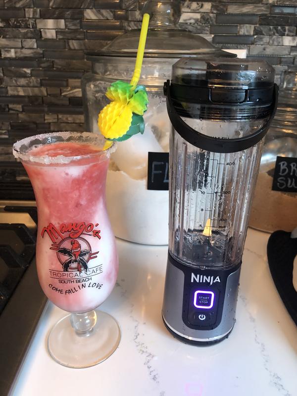 Ninja BC151CR Blast Portable Blender, Cordless, 18oz. Vessel, Personal  Blender-for Shakes & Smoothies, BPA Free, Leakproof-Lid & Sip Spout, USB-C