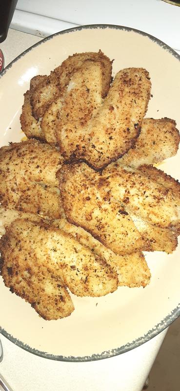 Tilapia grilled on Max for about 8 minutes