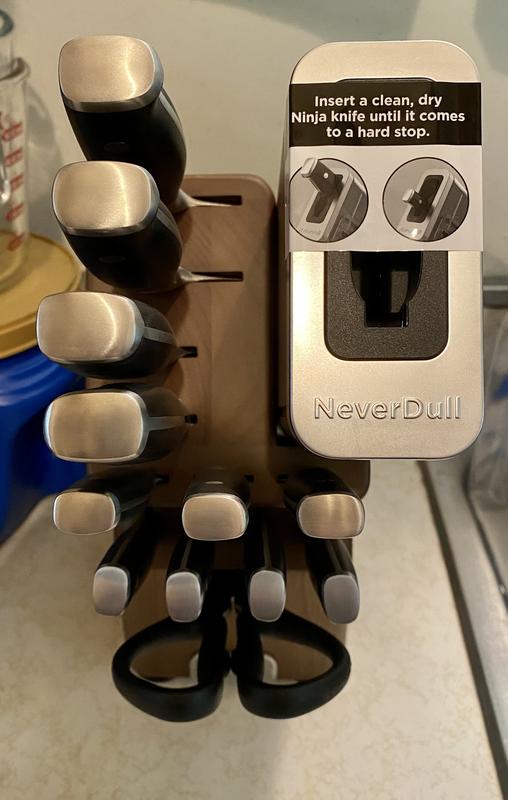 Ninja, Foodi NeverDull Essential 11-Piece Knife Block Set - Zola