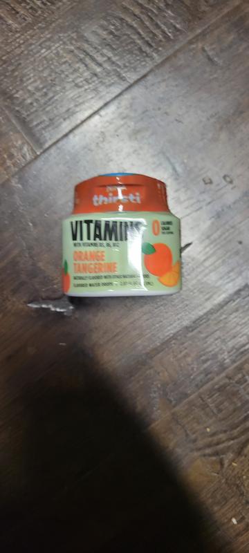 Ninja Thirsti Vitamins Orange Tangerine Flavored Water Drops