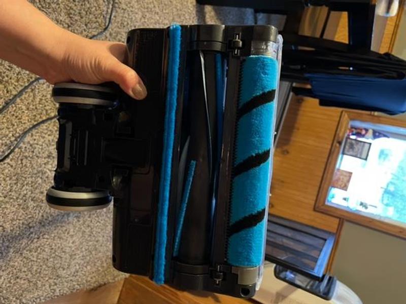 After I have vacuumed. Hair free!