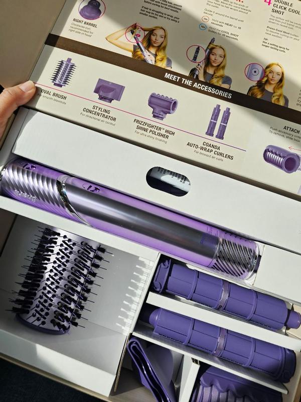 ＜アビベヤ＞Shark FlexStyle カールドライヤー Shark FlexStyle® IonCurl Air Styler & Curler in Lilac | SharkNinja