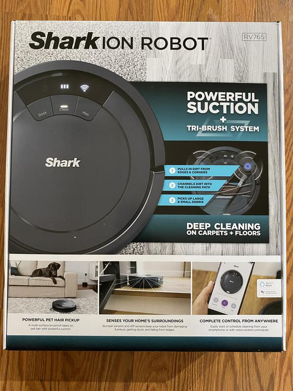 Shark RV765 Tri-Brush System app control voice command integration