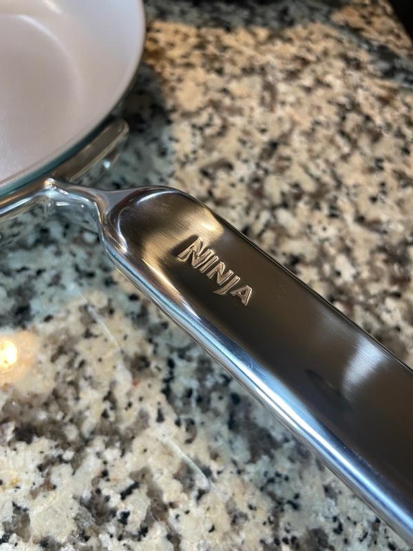 Ninja NeverQuit™ 3-Piece Ceramic Frying Pan Set in Iceland Blue