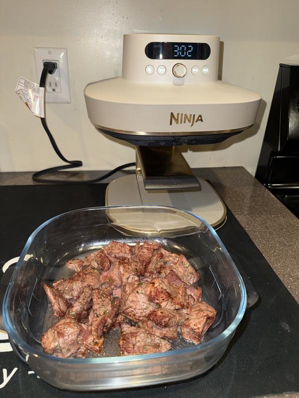 Some of the test on my new Ninja Crispi Pro 6-in-1 Glass Air Fryer in Stone and Gold