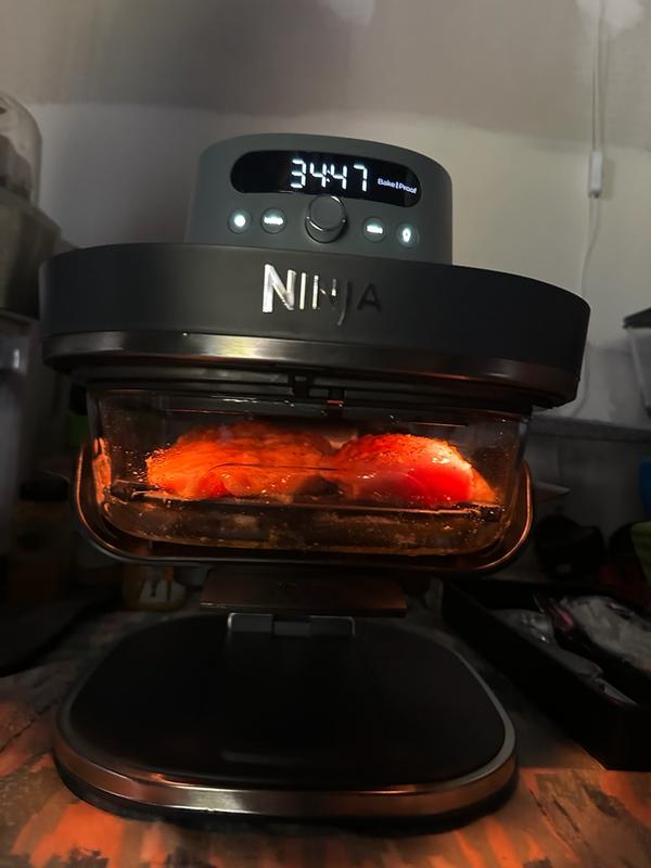 Ninja Crispi Pro 6-in-1 Glass Air Fryer in White