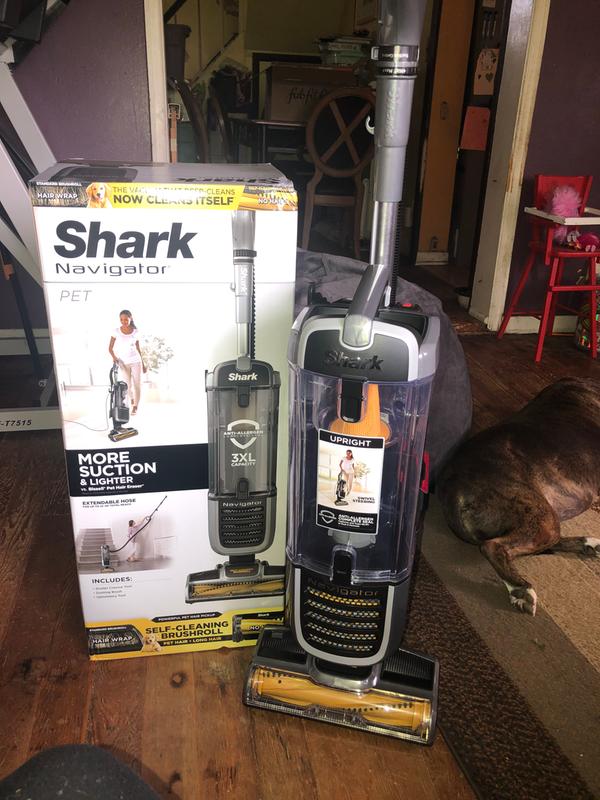 Self Cleaning Brushroll Pet Upright, Shark Vacuum For Pet Hair And Hardwood Floors