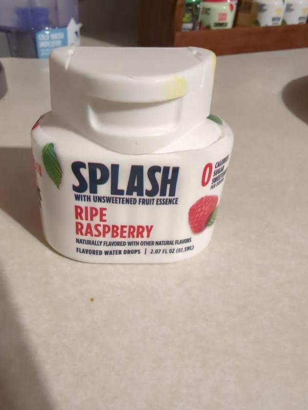 Ninja Thirsti Splash Ripe Unsweetened Raspberry Flavored Water Drops
