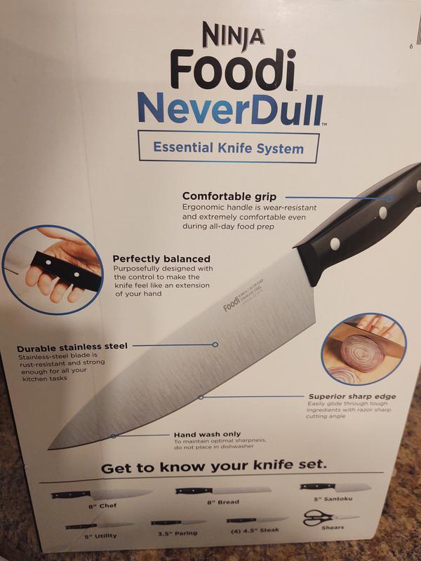 Ninja, Foodi NeverDull Essential 11-Piece Knife Block Set - Zola