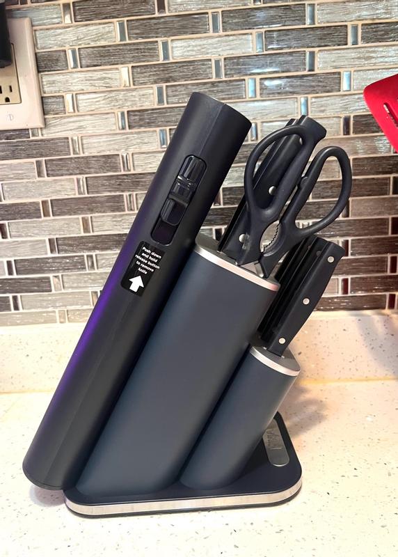 Ninja NeverDull 10-Piece Steel Knife Set with Removable Sharpener