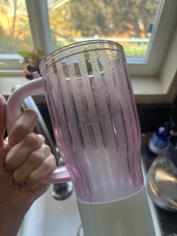 Impossible to remove the goo from the sticker and messed up the textured lines trying