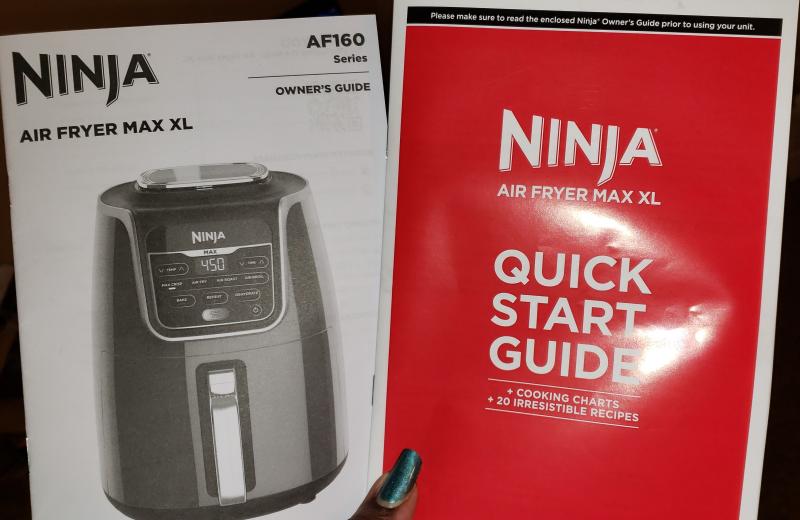 Ninja EZView 5.5-Quart 7-in-1 Air Fryer Max XL with Broil Rack - 20749850