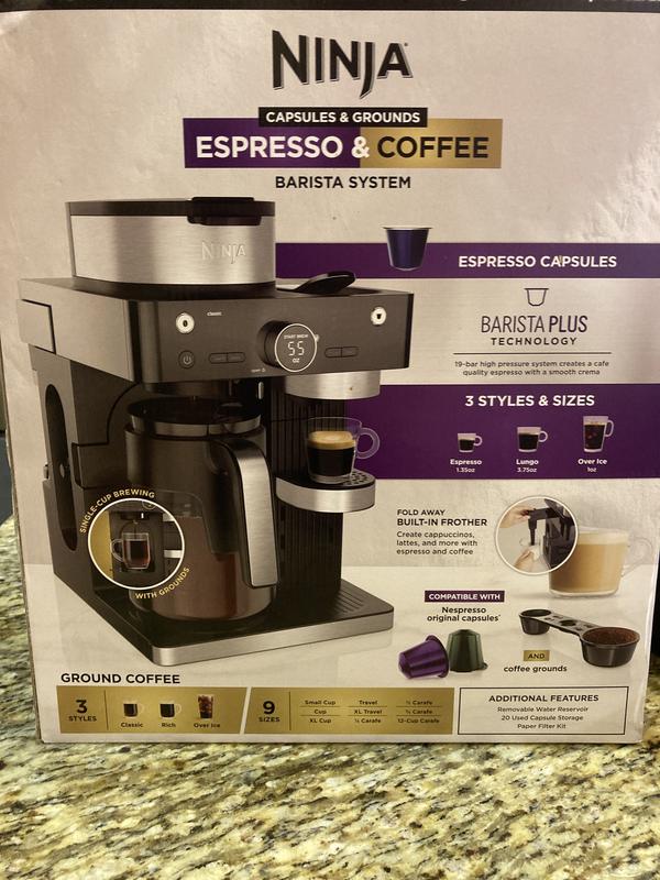 Ninja Espresso & Coffee Barista System Coffee Maker Review