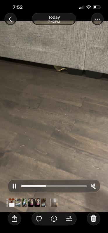 This is the crap it’s sucking up and spitting right back out.